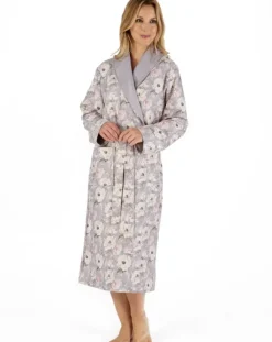 Bamboo and Cotton 46" Shawl Collar Wrap HC66350
