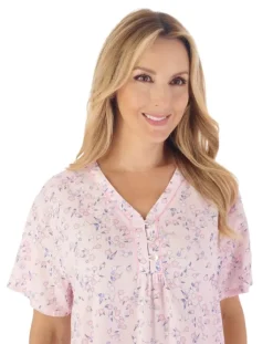 Blossom Print 40" Woven Nightdress ND03241