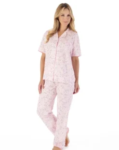 Blossom Print Woven Tailored Pyjama PJ03243