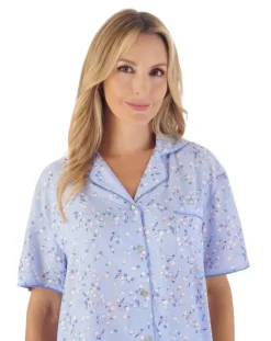 Blossom Print Woven Tailored Pyjama PJ03243