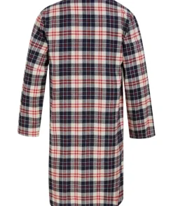 Brushed Checked 42" Woven Nightshirt WR88820