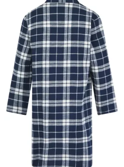Brushed Check 42" Woven Nightshirt WR04801