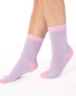 Butterfly Leisure Sock (2 Pair Pack) LS186