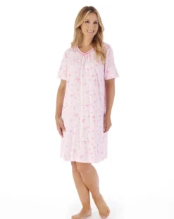 Butterfly Print 38" Jersey Nightdress ND03100