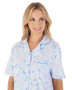 Butterfly Print Tailored Jersey Pyjama PJ03104