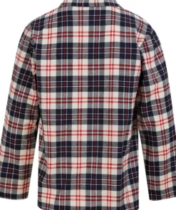 Checked Brushed Woven Tailored Pyjama Set WR88821