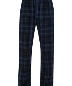 Checked Brushed Woven Tailored Pyjama Set WR88821