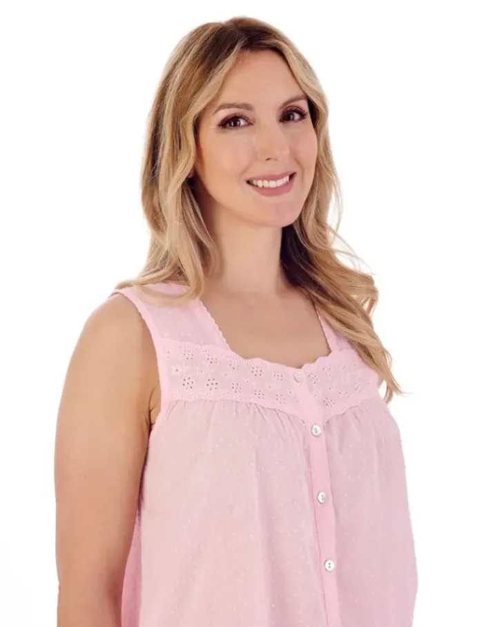 Circular Dobby Dot Woven Pyjama Set PJ01233
