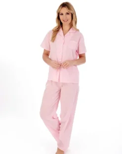 Circular Dobby Dot Woven Tailored Pyjama PJ01234