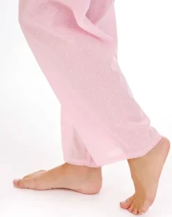 Circular Dobby Dot Woven Tailored Pyjama PJ01234