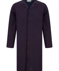 Diamond Geo Print 42" Button Through Woven Nightshirt WR88830