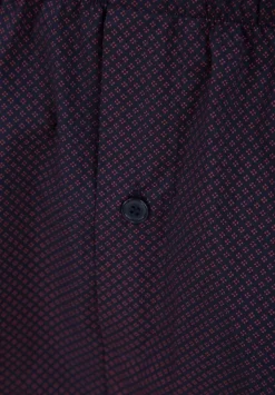 Diamond Geo Print Tailored Button Through Woven Pyjama WR88833