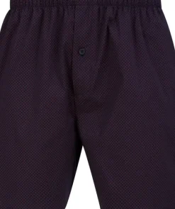 Diamond Geo Print Tailored with Shorts Woven Pyjama WR88834