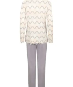 Diamond Print Jersey Pyjama PJ2151