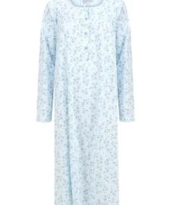 Ditsy Floral 43" Jersey Nightdress ND4130