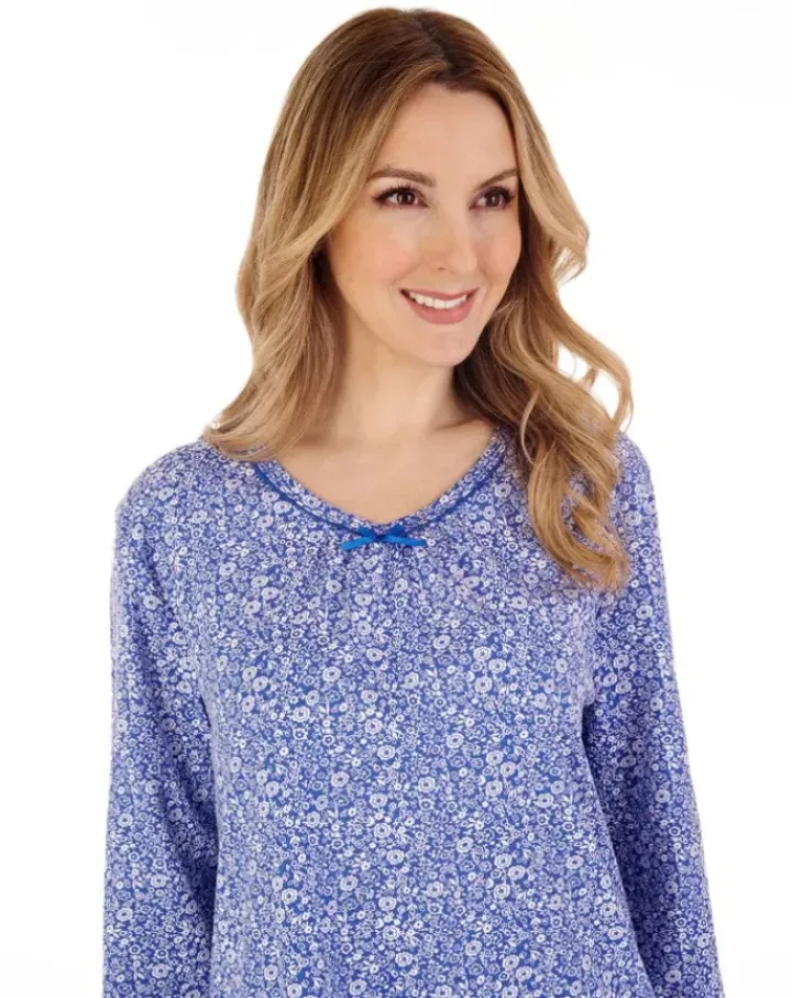 Ditsy Floral 38" Jersey Nightdress ND88100