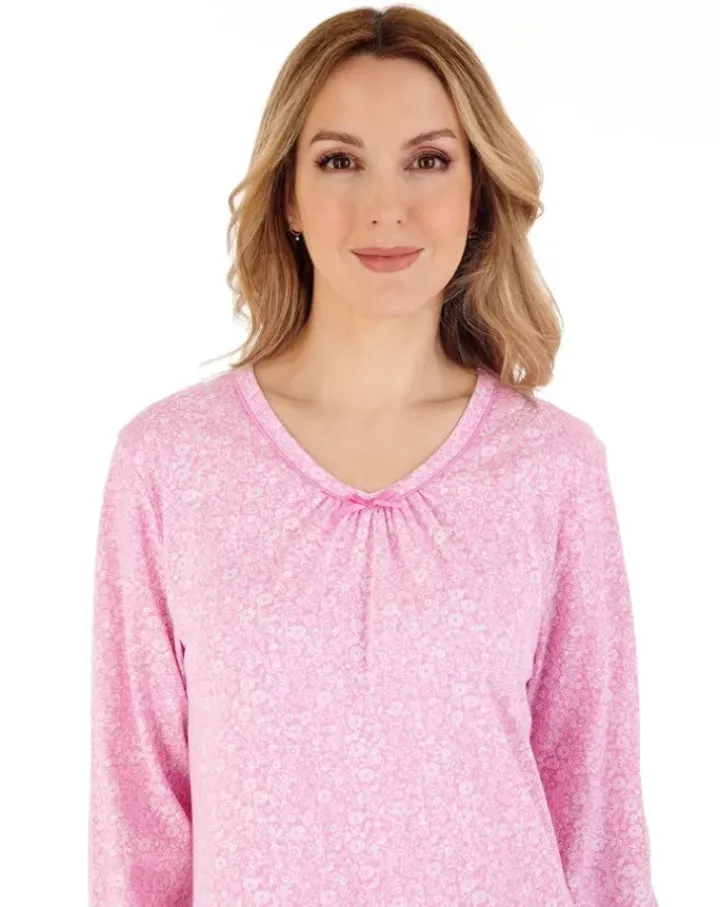 Ditsy Floral 38" Jersey Nightdress ND88100