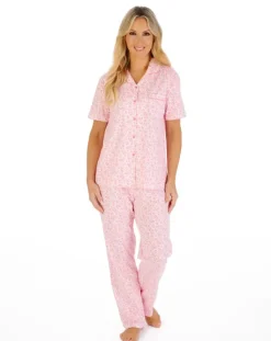Ditsy Floral Tailored Jersey Pyjama PJ07103