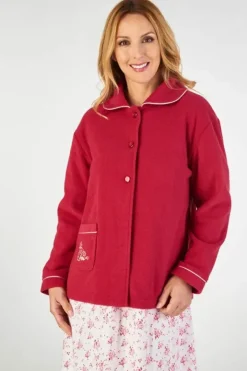 Embroidered Boucle Fleece 25