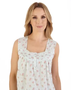 Floral Dobby Spot Woven Pyjama PJ05212