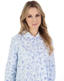Floral Printed Luxury Flannel 45