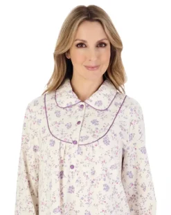 Floral Printed Luxury Flannel 45