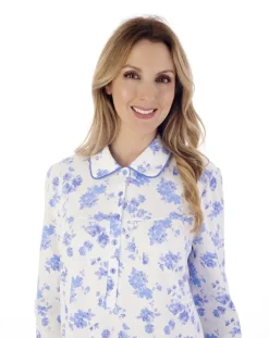 Floral Print 45" Interlock Jersey Nightdress ND02127
