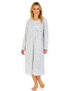 Floral Print 45" Jersey Nightdress ND06127