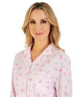 Floral Print Jersey Tailored Pyjama PJ06128