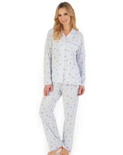Floral Print Jersey Tailored Pyjama PJ06128