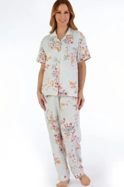Floral Print Tailored Woven Pyjama PJ55280