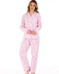Floral Tailored Brushed Woven Pyjama PJ88203