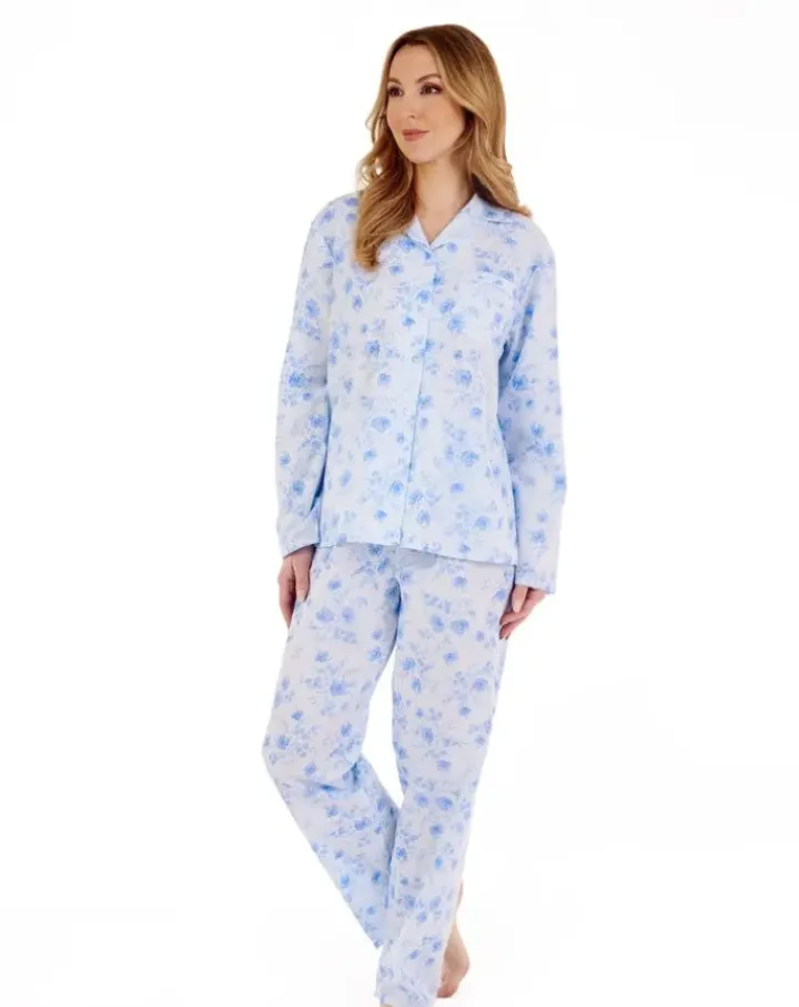 Floral Tailored Brushed Woven Pyjama PJ88203