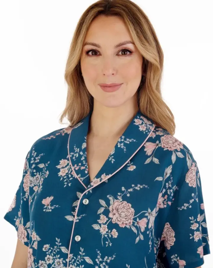 Floral Woven Tailored Pyjama GL88712