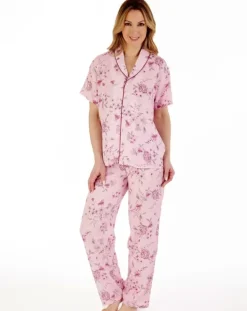 Floral Woven Tailored Pyjama GL88712