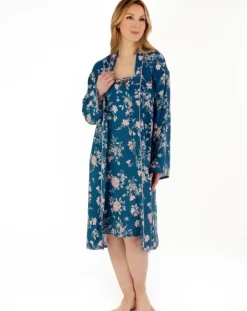 Floral 42" Woven Viscose Kimono Wrap GL88713