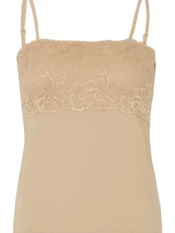Gaspé Microfibre Cami Top with Backed Lace GL2715