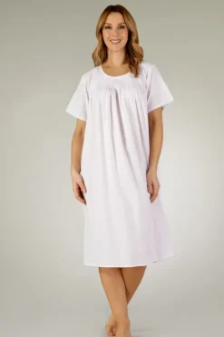 Hand Smocked 42" Woven Nightdress ND3256