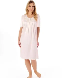 Knitted Satin Embroidered Trim 40