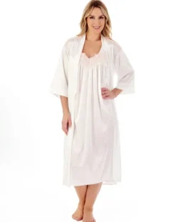 Knitted Satin Embroidered Trim 44