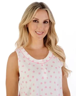 Leaf Print 38" Jersey Nightdress ND07115