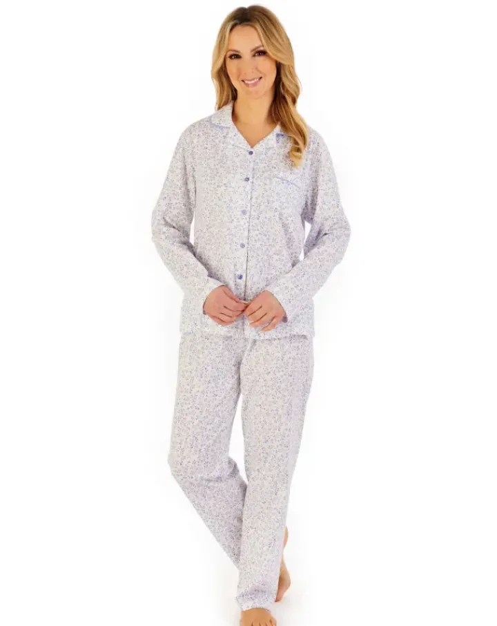 Leaf Print Tailored Jersey Pyjama PJ06103