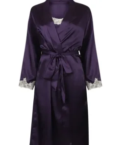 Luxury Satin 42" Kimono Wrap GL2767