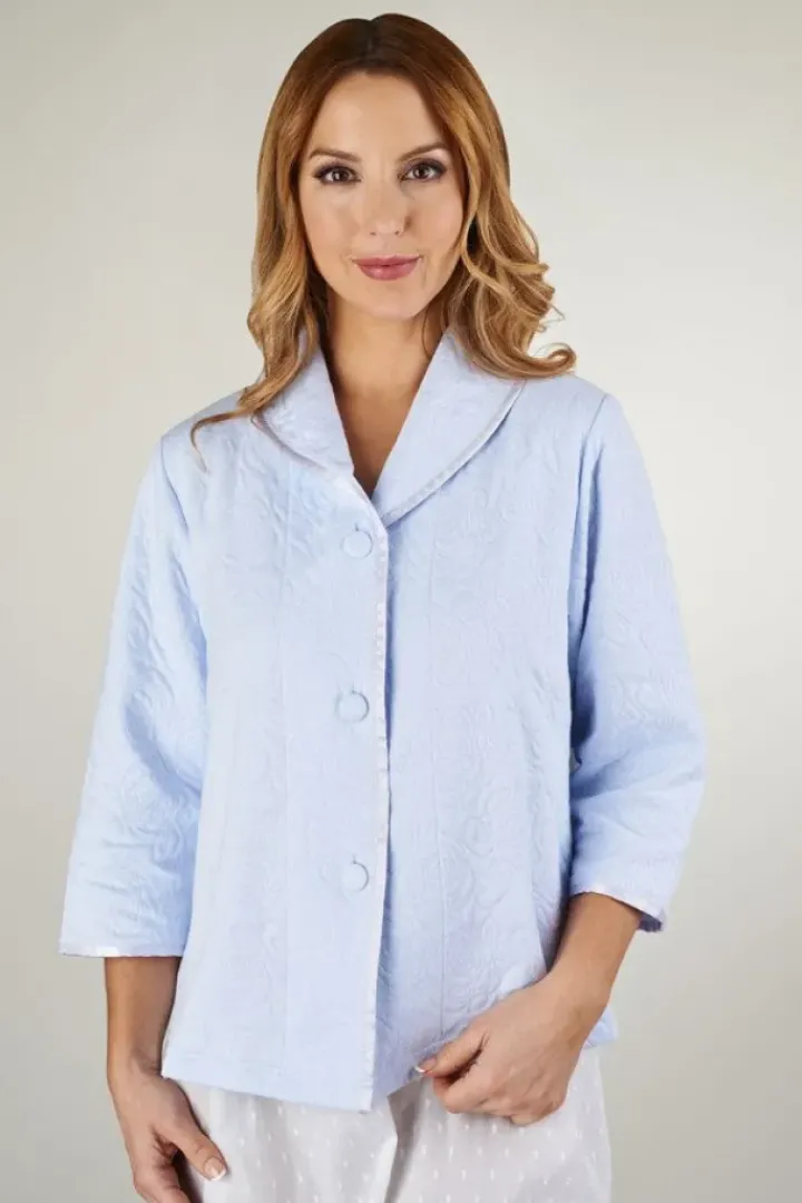 Mock Quilt Bed Jacket BJ7300