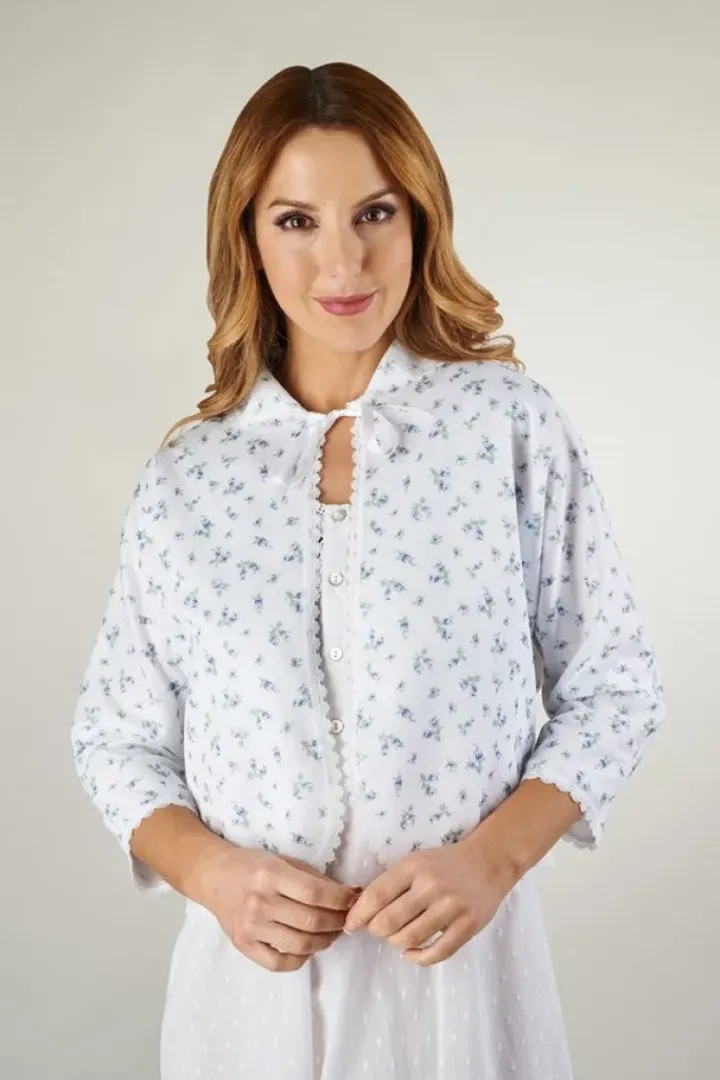Mock Quilt Bedjacket BJ06601
