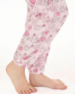 Modern Floral Jersey Raglan Pyjama PJ88132