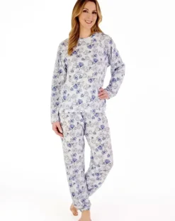 Modern Floral Jersey Raglan Pyjama PJ88132