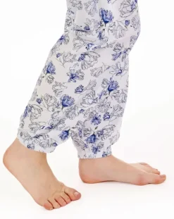 Modern Floral Jersey Raglan Pyjama PJ88132