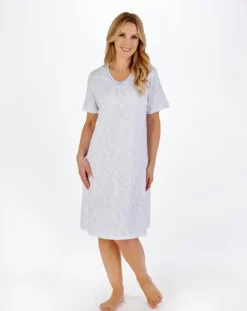 Monoprint 38" Jersey Nightdress ND05100