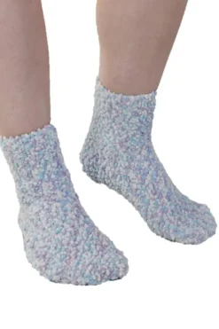 Pastel Colour Bobble Bedsock BS152